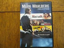 Mark Wahlberg - The Italian Job, Shooter, Pain & Gain, Four Brothers 4 discos DVD segunda mano  Embacar hacia Argentina