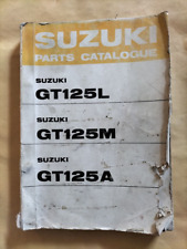 Genuine suzuki gt125 d'occasion  Expédié en Belgium