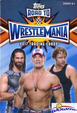 Usado, 2017 Topps WWE Road to Wrestlemania EXCLUSIVO ENORME Selado CABIDE Caixa-42 Cartas!  comprar usado  Enviando para Brazil