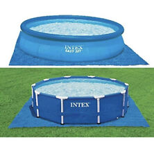 Pano de chão para piscina Intex para piscinas redondas acima do solo de 8 pés a 15 pés ~ proteger gramado comprar usado  Enviando para Brazil