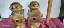 Pair antique brass for sale  West Topsham