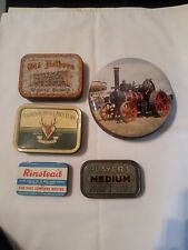 Vintage tins. job for sale  LONDON