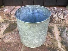 Vintage large galvanised for sale  TENBURY WELLS