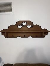 Vtg wooden wall for sale  Imperial