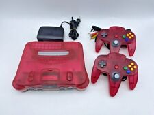 Cabos de controle Nintendo 64 melão d'água vermelho claro N64 escolha REGIÃO LIVRE comprar usado  Enviando para Brazil