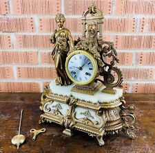 antique chiming clocks for sale  WHITLEY BAY