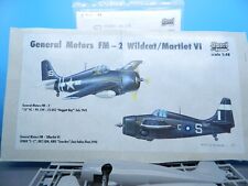 1/48 Kit NO BOX Sword 48005 GENERAL MOTORS FM-2 WILDCAT MARTLET VI Extra Decals for sale  Shipping to South Africa