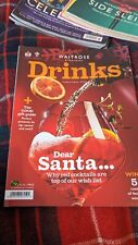 Waitrose drink magazine for sale  LONDON