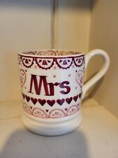 Used, Emma Bridgewater Sampler Personalise Mrs 1/2 Pint Mug for sale  BRISTOL