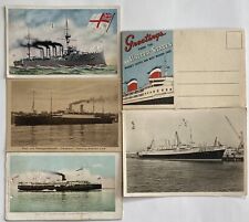 5 cartões postais antigos raros de navio/barco – Cleveland Steamer cruzeiro marítimo de luxo! comprar usado  Enviando para Brazil
