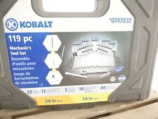 Kobalt 119pc mechanic for sale  Pottstown