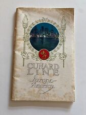 Cunard line rms for sale  DOLLAR