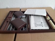 Reise backgammon koffer gebraucht kaufen  Schmachtendorf,-Holten