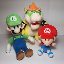 Figuras de peluche de Super Mario Bros Luigi Mario Bowser de 6 a 10 pulgadas segunda mano  Embacar hacia Argentina