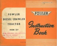 Fowler diesel crawler for sale  CALLINGTON