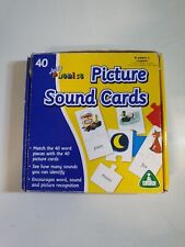 ELC Jolly Phonics 40 Picture Sound Cards Ages 4+ Years, used for sale  Shipping to South Africa