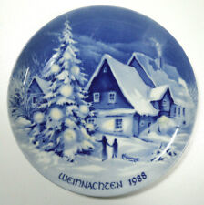 Weihnachtsteller 1988 winter gebraucht kaufen  Deutschland