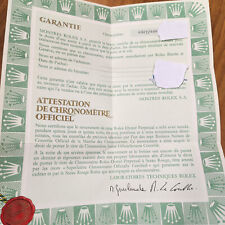 Certificato rolex ref. usato  Novi Ligure