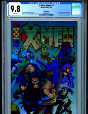 X-Men Alpha #1 CGC 9.8 edição dourada envolvente holocromático 1995 Marvel K64 comprar usado  Enviando para Brazil