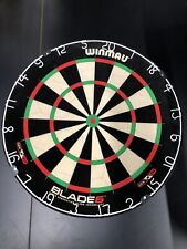 Winmau Blade 6 Sixth Generation Dartboard (3033) Damaged Box for sale  Shipping to South Africa