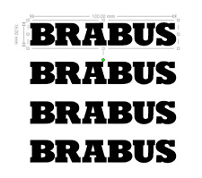 Stickers brabus mercedes for sale  Shipping to Ireland