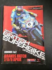 Bsb official programme for sale  MANSFIELD
