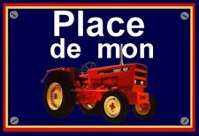 Plaque place tracteur d'occasion  Paris I