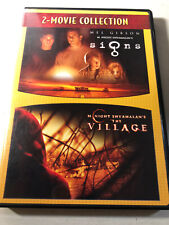 DVD Signs (2002) The Village (2004) Mystery Thrillers M. Night Shyamalan 2-Filme comprar usado  Enviando para Brazil