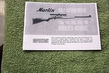 Marlin bolt action for sale  Owingsville