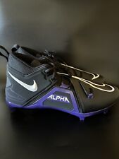 Botines de fútbol Nike 15 Alpha Menace Pro 3 Mid para hombre negros/púrpura DM1788-004 segunda mano  Embacar hacia Argentina