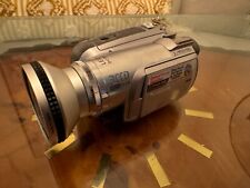 Used, Working Panasonic PV-GS300 Mini DV Camcorder with Kenko Digital Wide Lens for sale  Shipping to South Africa