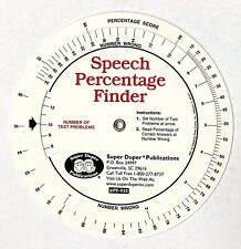 Speech percentage finder for sale  Knoxville