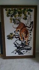 embroided tiger picture for sale  Ormond Beach