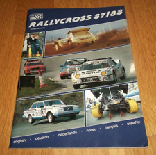 Book rallycross 1987 for sale  GRAVESEND
