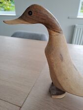 Cute wooden duck for sale  DONCASTER