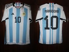 Nuevo con etiquetas Argentina 2022 2023 Copa Mundial Maradona Adidas Camiseta Hogar segunda mano  Embacar hacia Argentina