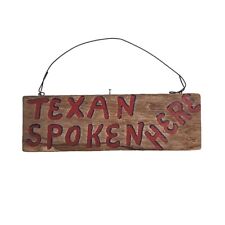Rustic wooden sign for sale  San Antonio