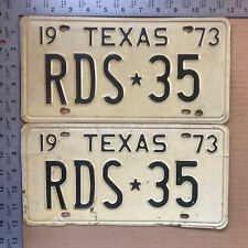 1973 texas license for sale  Milton Mills