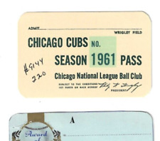 1961 chicago cubs for sale  Van Buren