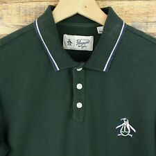 Camisa polo masculina pinguim original tamanho M manga curta verde algodão comprar usado  Enviando para Brazil