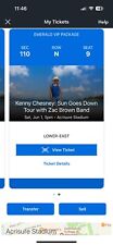 kenny chesney tickets 7 25 for sale  Pittsburgh