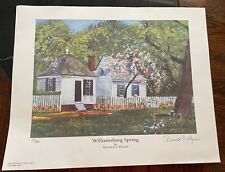 Williamsburg spring print for sale  Spokane