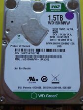 Western Digital WD15NMVW-11AV3S2 DCM: HHKTJBKB 10 MAR 2015 Thailand WD 1,5TB comprar usado  Enviando para Brazil