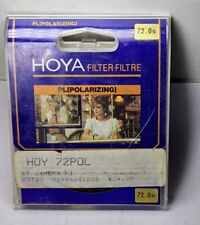 Genuino Hoya 72mm Polarizador PL Vidrio Lente Filtro Japón 72mm Polarizador segunda mano  Embacar hacia Argentina