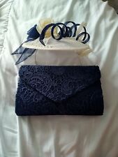 Fascinator lace clutch for sale  CAERPHILLY