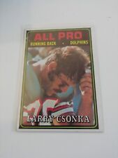 Usado, Tarjeta coleccionable Larry Csonka de los Miami Dolphins elige tu tarjeta de la NFL segunda mano  Embacar hacia Argentina