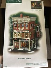 Dept. 56 2007  CIC  Hammerstein Piano Co. 3-D Interior Scene 799941 for sale  Shipping to South Africa