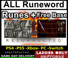 Usado, S6 SC LADDER All RuneWord +BASE Runenwords✅PC-XBOX-PS4-PS5-SWITCH✅Diablo 2 D2R comprar usado  Enviando para Brazil