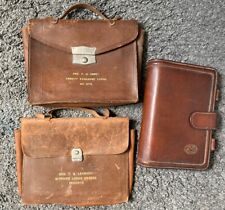 Vintage antique leather for sale  MALMESBURY