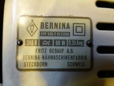 Bernina type 530 for sale  ALDERSHOT